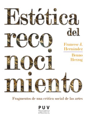 cover image of Estética del reconocimiento